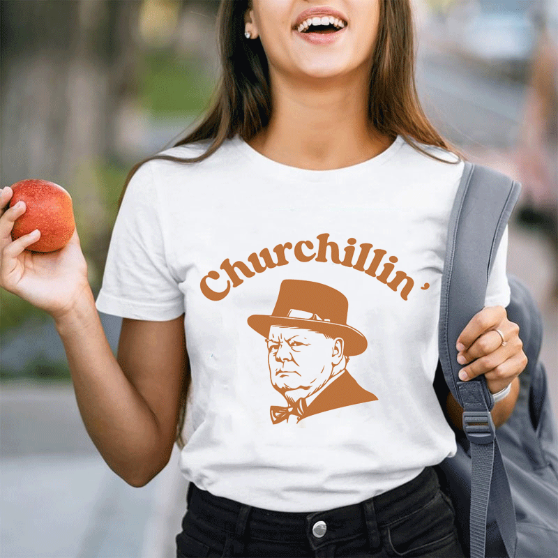 Winston Head Portrait Teacher T-Shirt