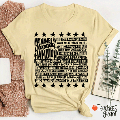 My Name Is Famous Theater Teacher T-Shirt