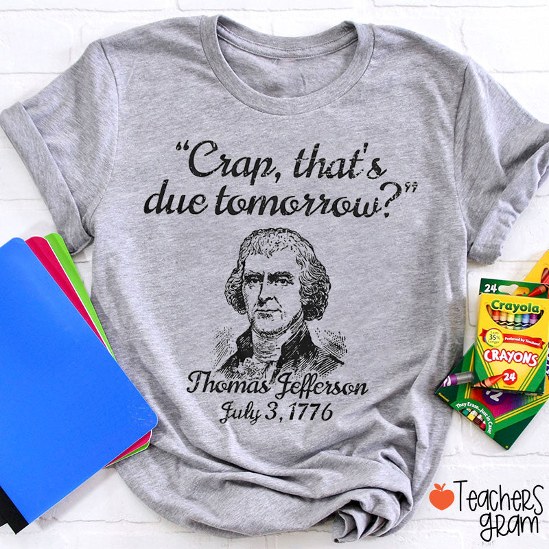 America Independence Day History Teacher T-Shirt