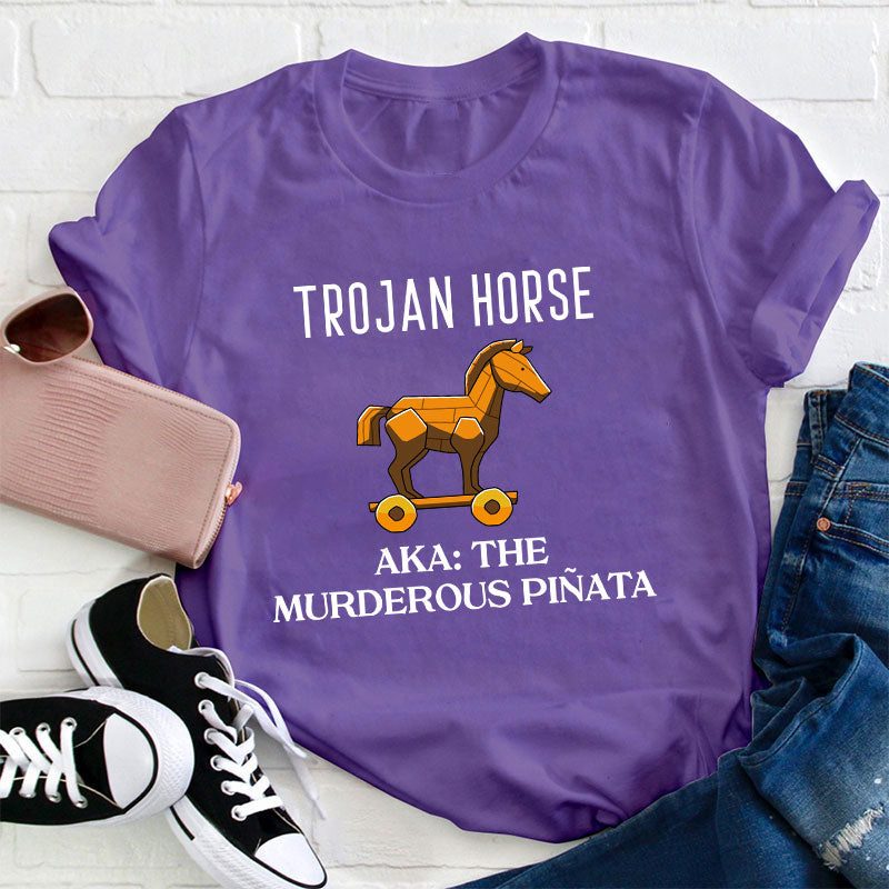 Trojan Horse History Teacher T-Shirt