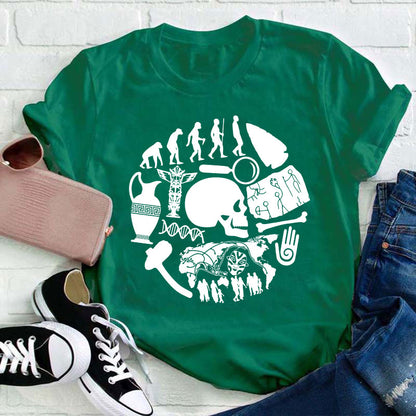 Elements Of Primitive Society  History Teacher T-Shirt
