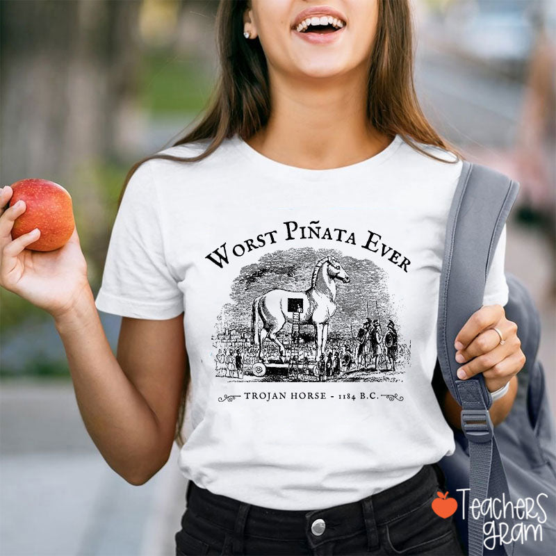 Worst Piñata Ever Teacher T-Shirt
