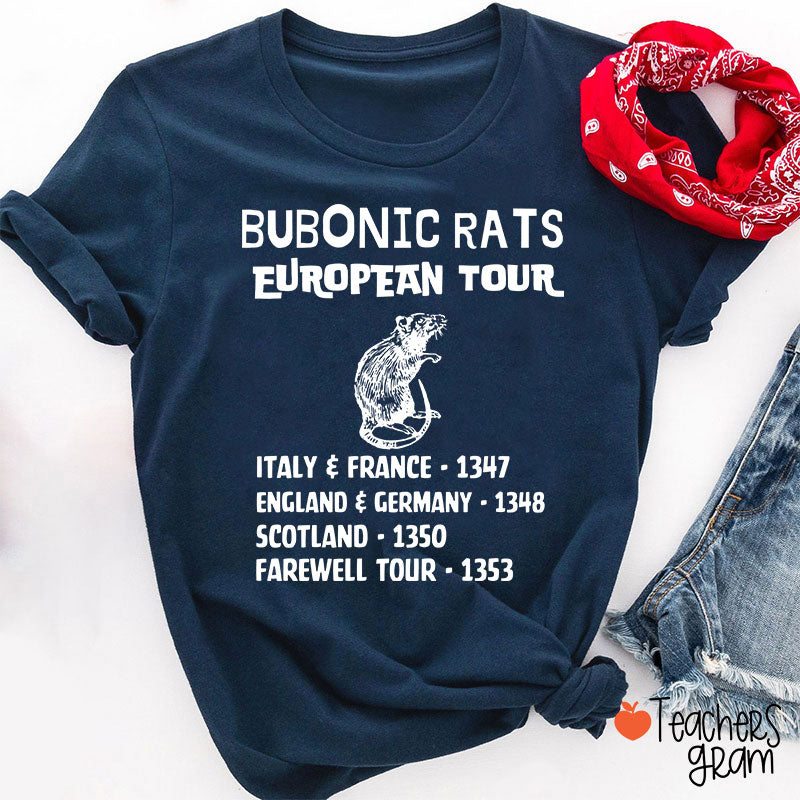 Bubonic Rats History Teacher T-Shirt