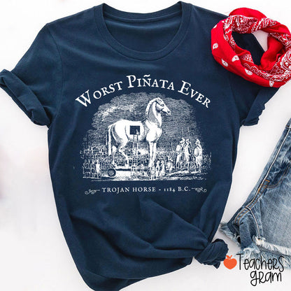 Worst Piñata Ever Teacher T-Shirt