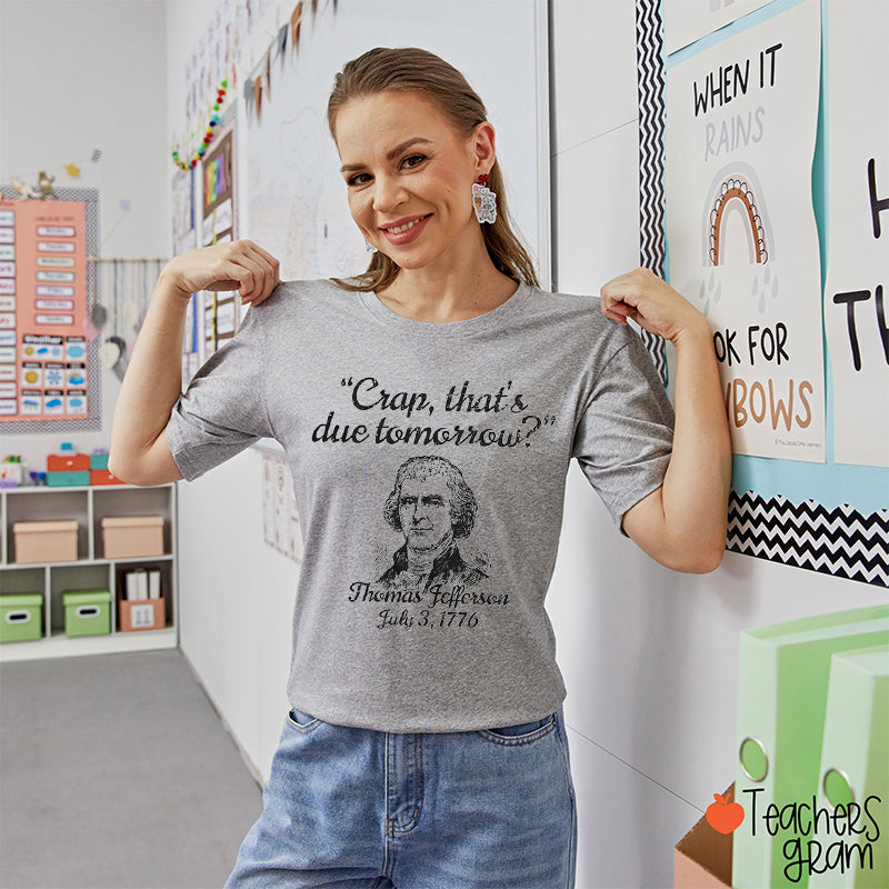 America Independence Day History Teacher T-Shirt