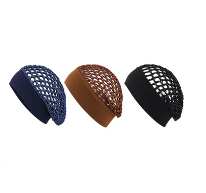 💖Hot 50% OFF🌹🌙 Stretchy Wide-Edge Sleeping Cap Set