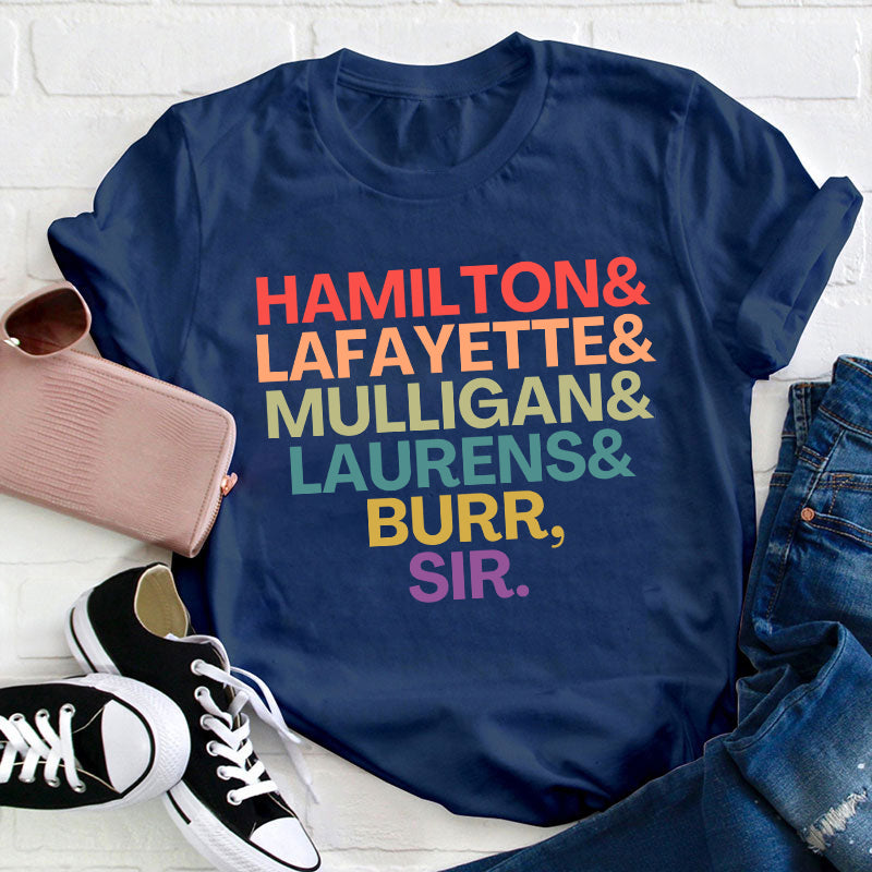 Theatre Name Art Teacher T-Shirt