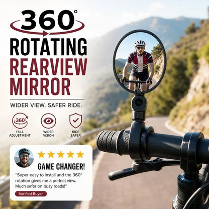 360° Rotating Rearview Mirror（1 Set 2 Pcs）