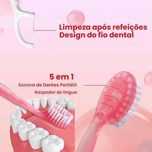 Escova Descartável 5 em 1
