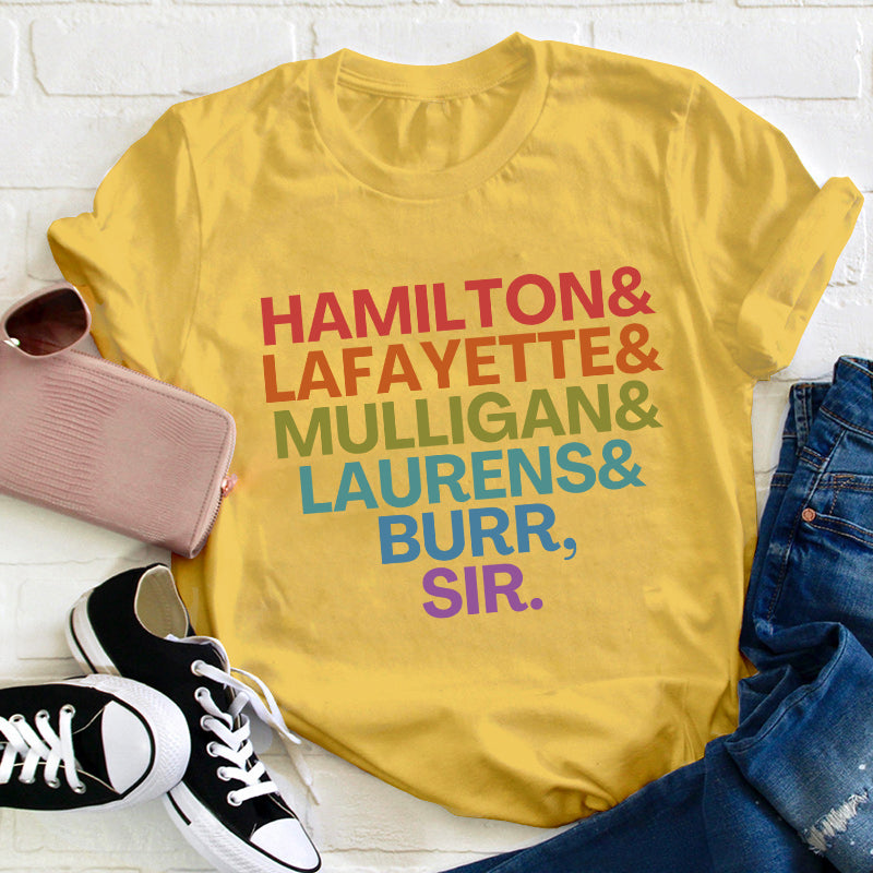 Theatre Name Art Teacher T-Shirt
