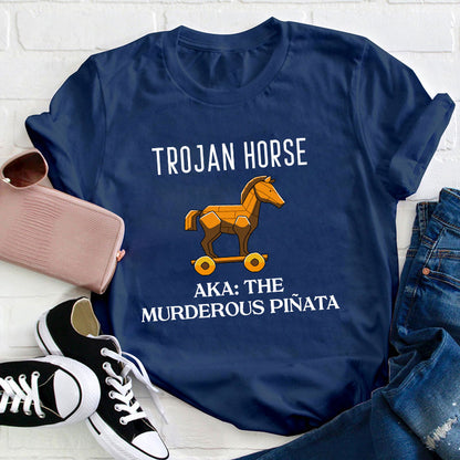 Trojan Horse History Teacher T-Shirt