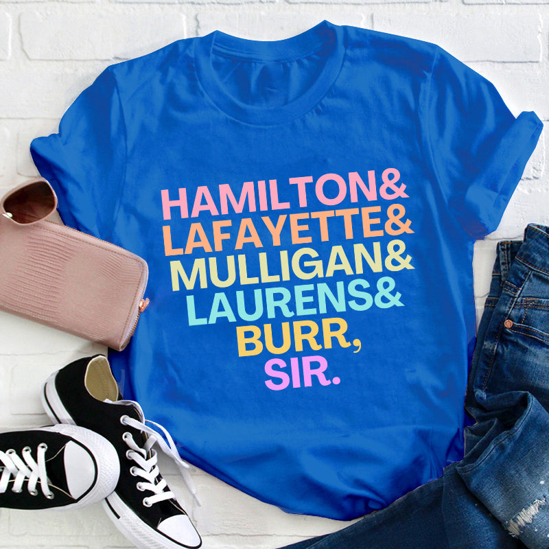Theatre Name Art Teacher T-Shirt