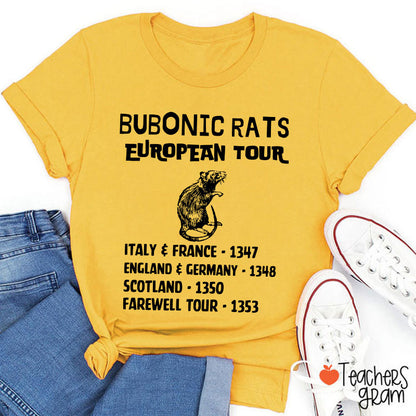 Bubonic Rats History Teacher T-Shirt