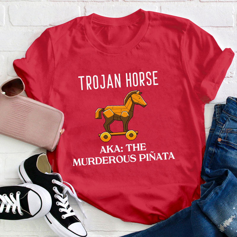 Trojan Horse History Teacher T-Shirt