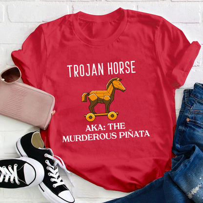 Trojan Horse History Teacher T-Shirt
