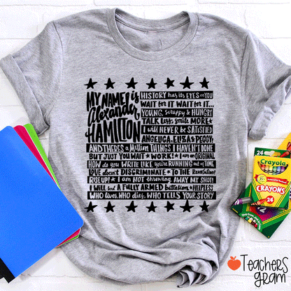 My Name Is Famous Theater Teacher T-Shirt