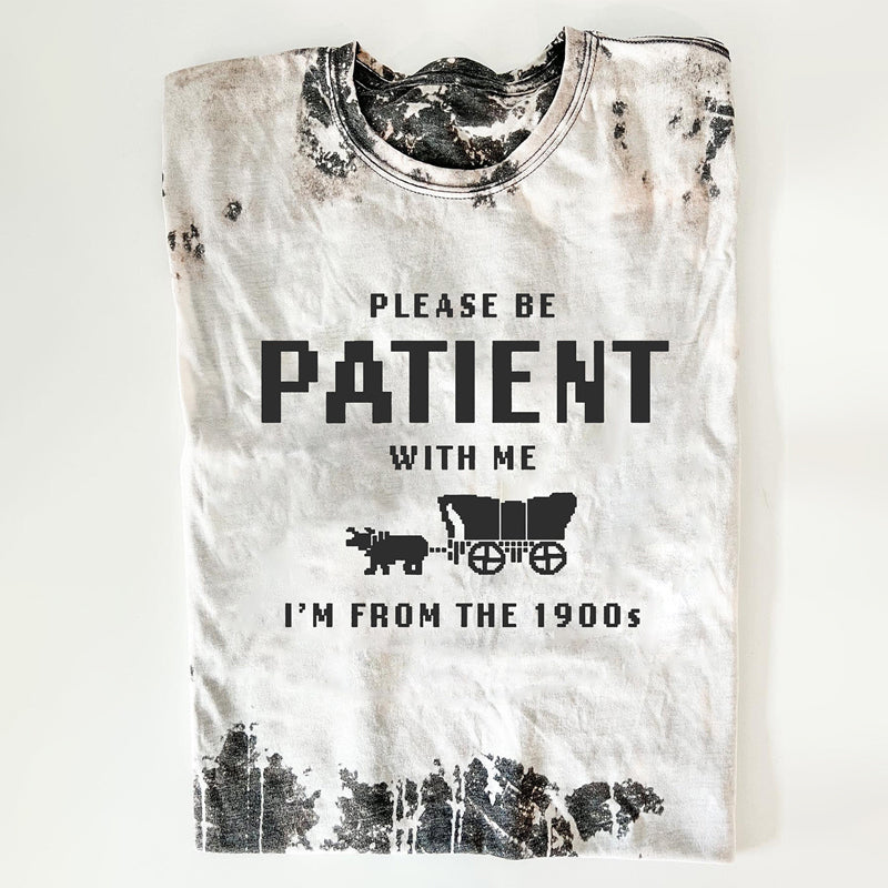 Please Be Paitient With Me History Teacher Printed Super Soft T-Shirt