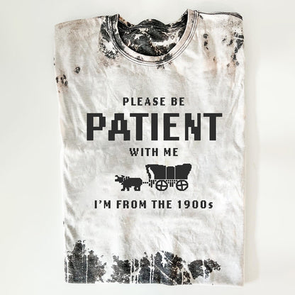 Please Be Paitient With Me History Teacher Printed Super Soft T-Shirt