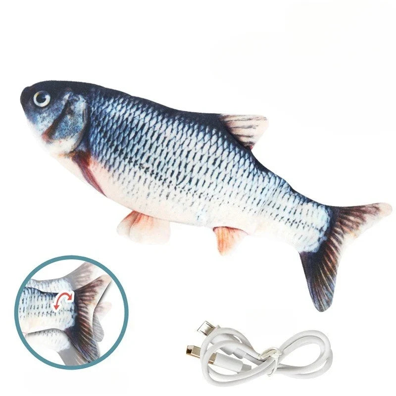 Peixe interativo felino