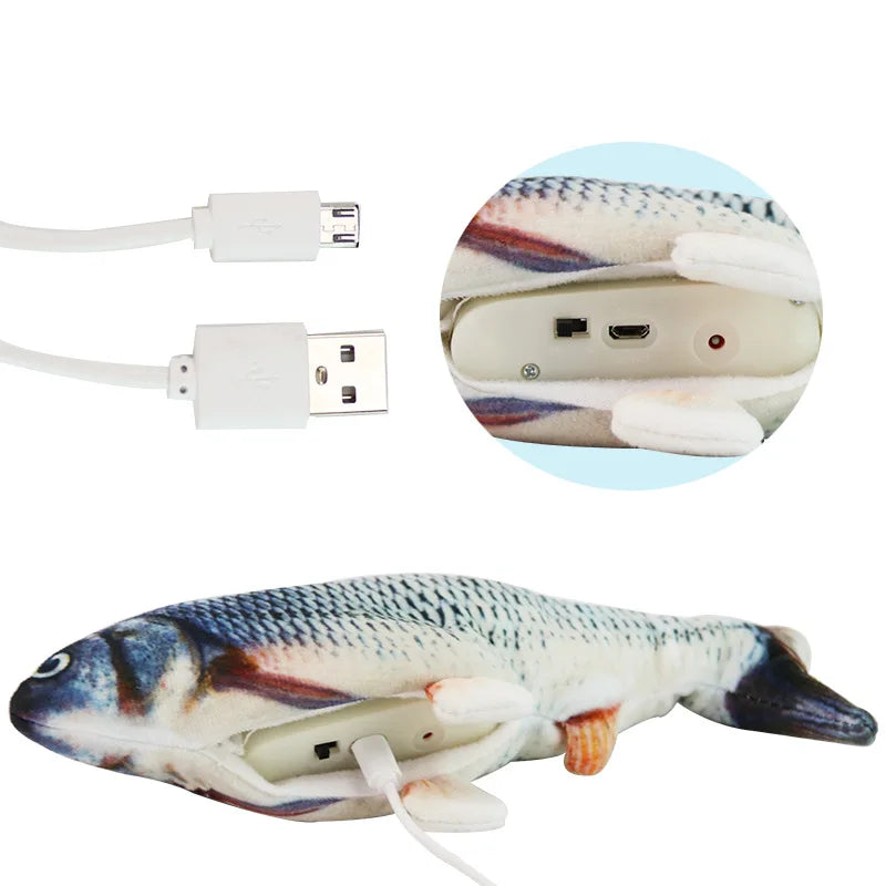 Peixe interativo felino