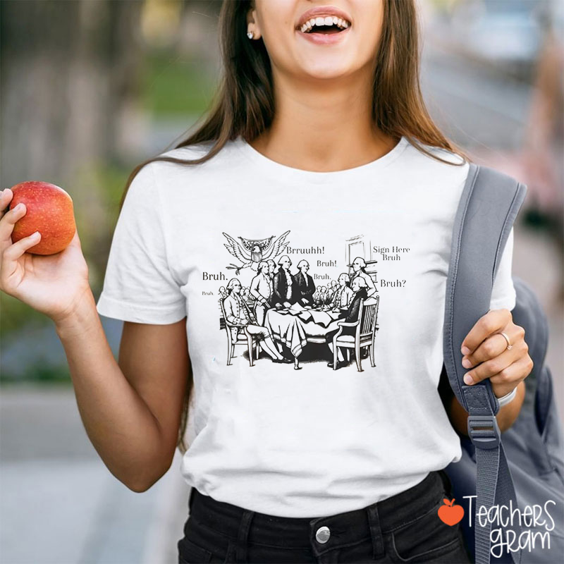 Western Historical Scene Teacher T-Shirt