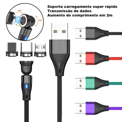 Cabo Magnético 90° Premium