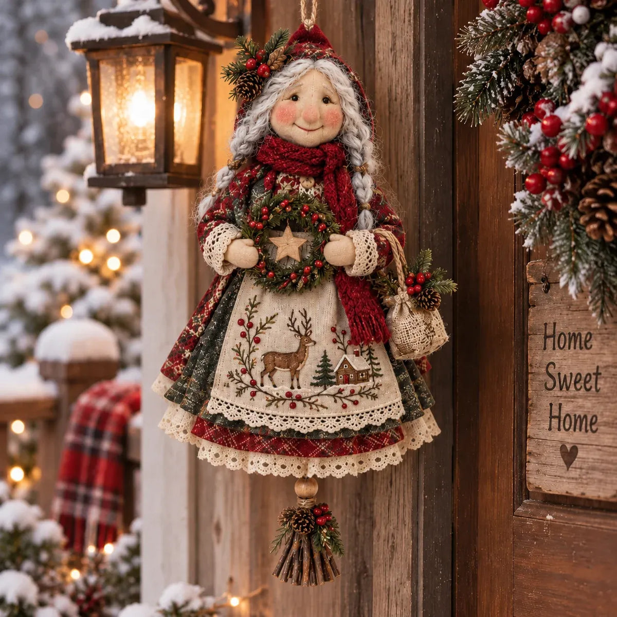 🔥💝Handmade Good Luck Granny 🏠Chase Away Worries, Bring Home Warmth